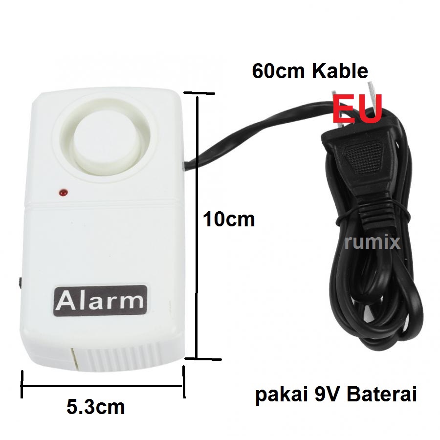 Power Failure Alarm Sensor Listrik Alarm Mati Padam PLN Putus Electric Emergency 120DB Volume Tinggi