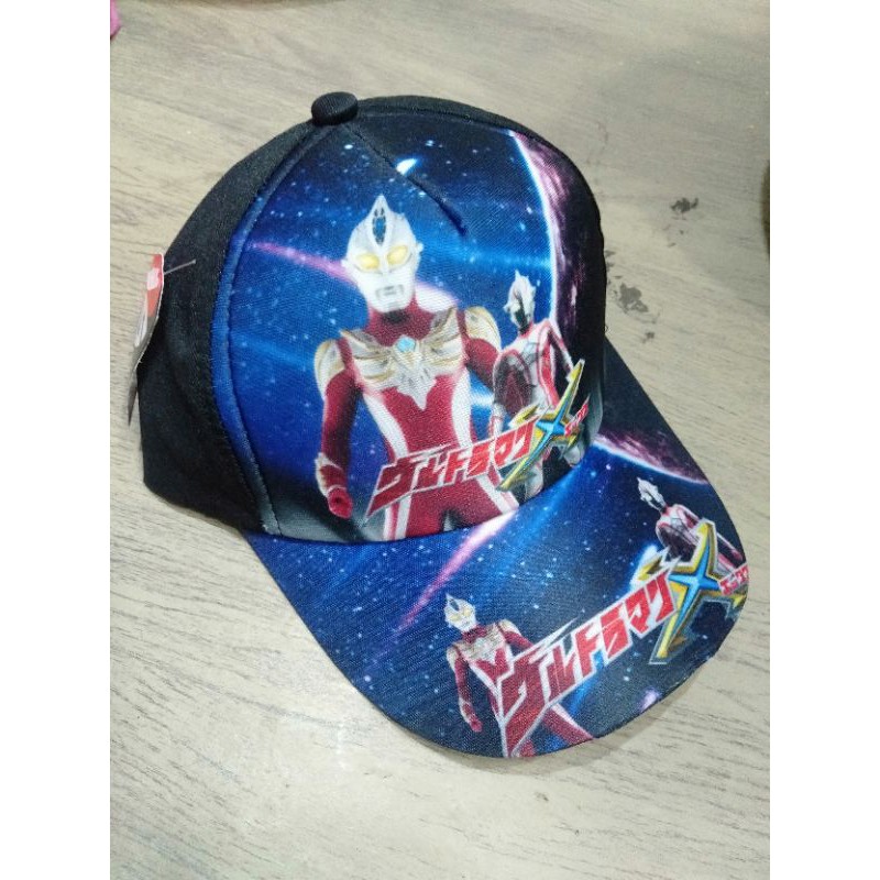 TOPI ANAK FULL PRINTING TERMURAH TOPI BASBALL C.AMERICA/SEND BORDIR