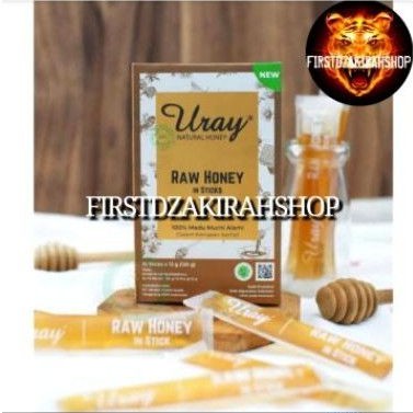 

madu uray stick raw honey 120gr 10x12gr