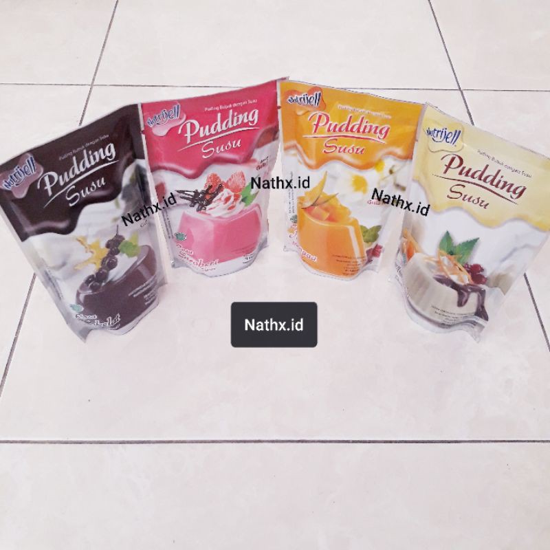 

[Nathx.id] Pudding Susu Nutrijell (Sachet)