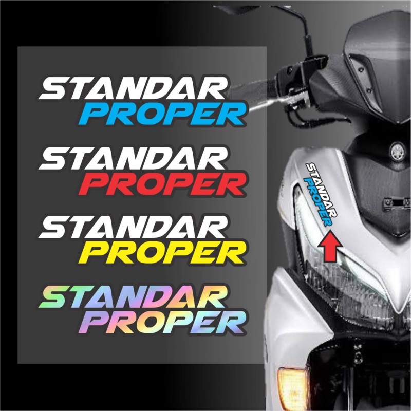 STICKER CUTTING STANDAR PROPER STIKER SUNMORI