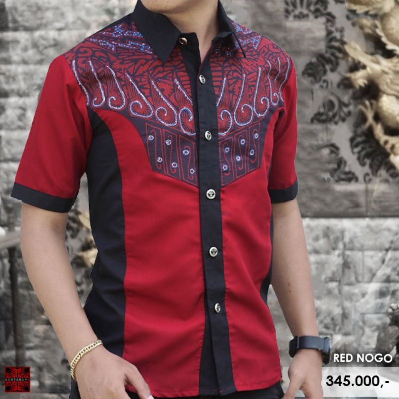 BATIK KERTABUMI JOGJAKARTA KODE :  RED NOGOSOSRO