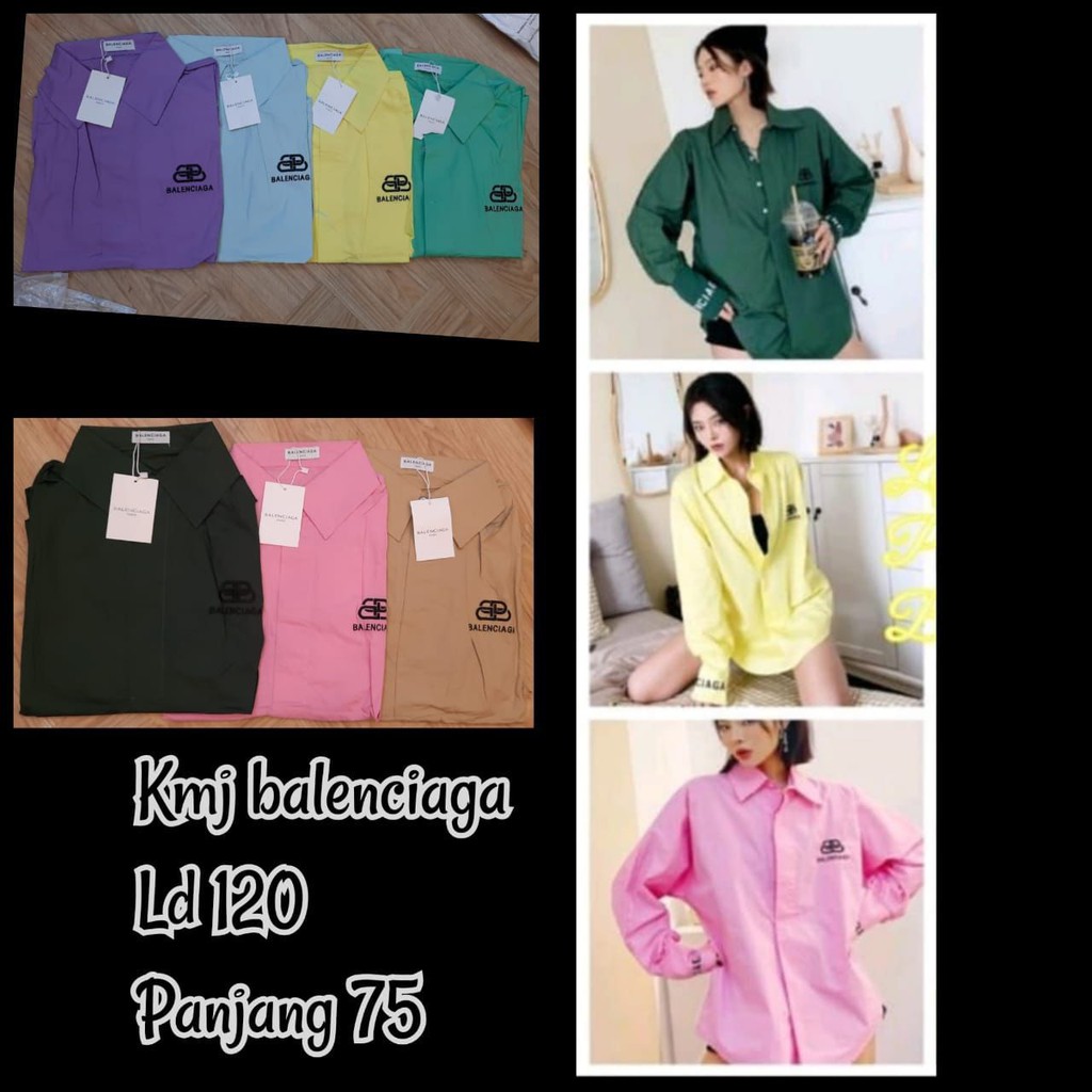 KEMEJA BALENCIAGA WANITA**