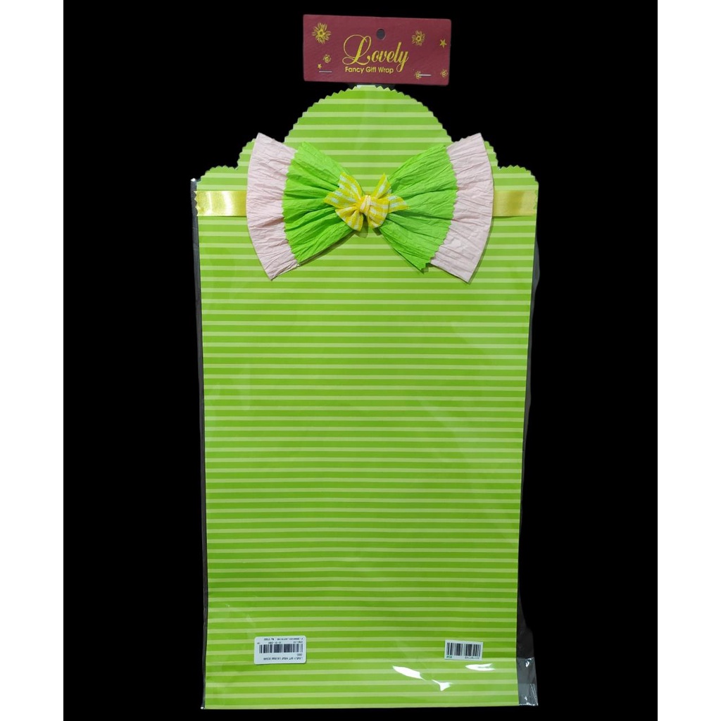 

Gramedia Medan - Kertas kado LOVELY GIFT WRAP UK. BESAR GREEN LINE