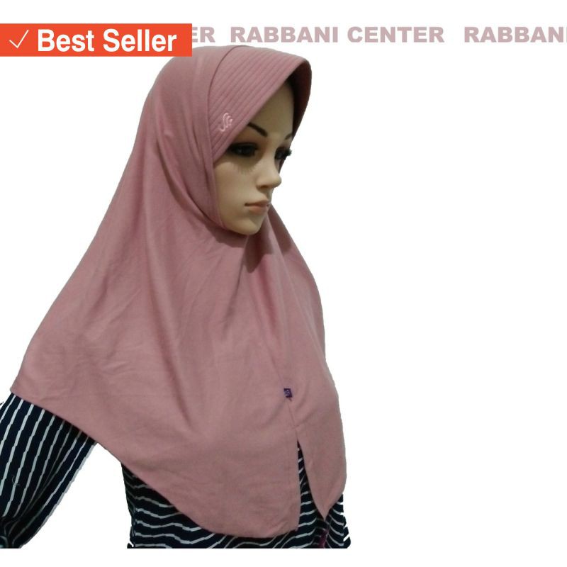khimar Hijab pet anten wolfis terbaru murah / RABBANI VIOS M kerudung sekolah rabbani