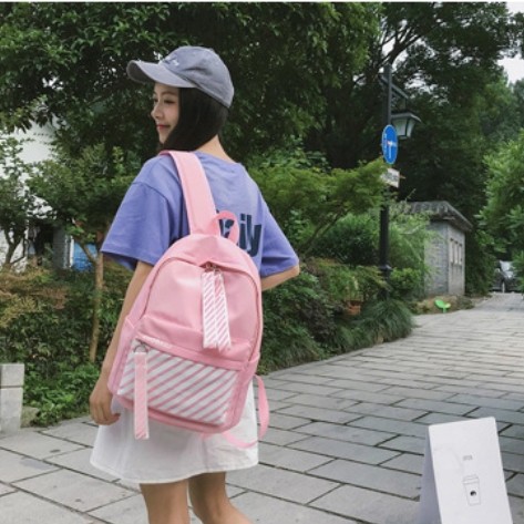 Twenty Bag - Tas Ransel Sekolah Anak Wanita Dan Pria Untuk Anak PAUD TK SD SMP Terbaru 2021 Kekinian Motif Carakter ZUOBAILI Korean Sytle Multifungsi Bahan Canvas