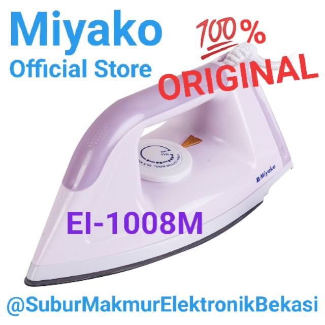 Setrika Listrik Miyako EI-1008M