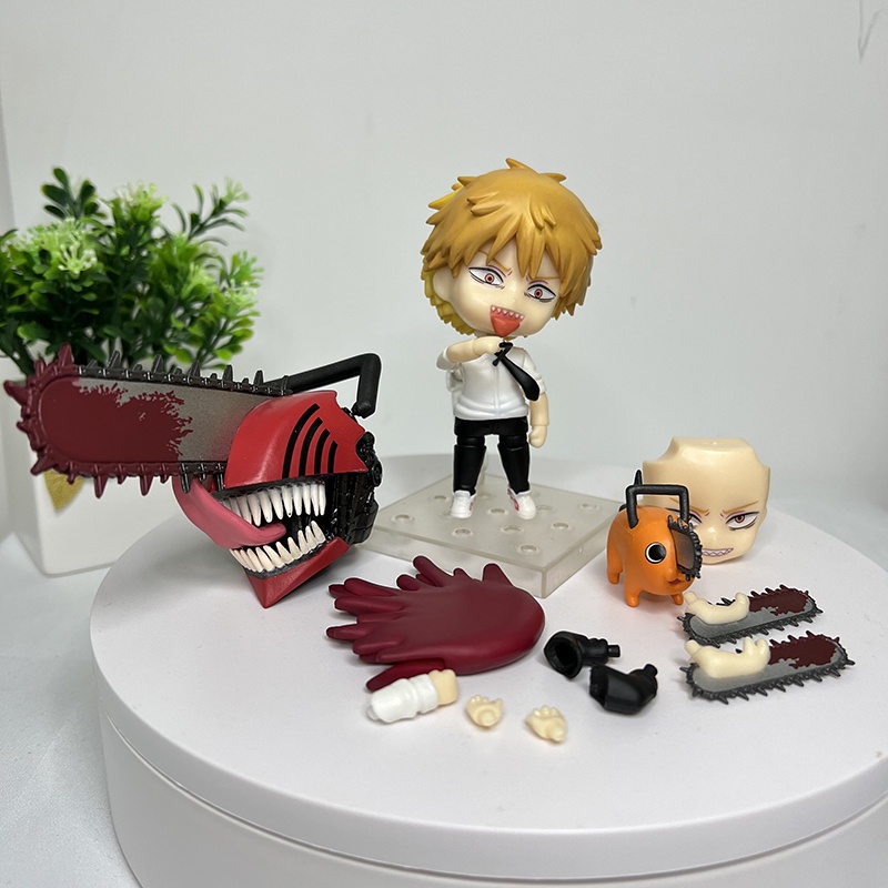 Action Figure Anime Chainsaw Man #1560 Action Figure Denji #1580 Mainan Action Figure Power Chainsaw Man Anime Jepang