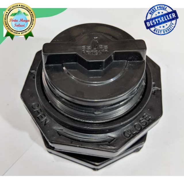 Penguin mur drat toren 1 inch. Fiting toren penguin 1 inch. Mur drat toren 1 inch. Bulkhead fiting