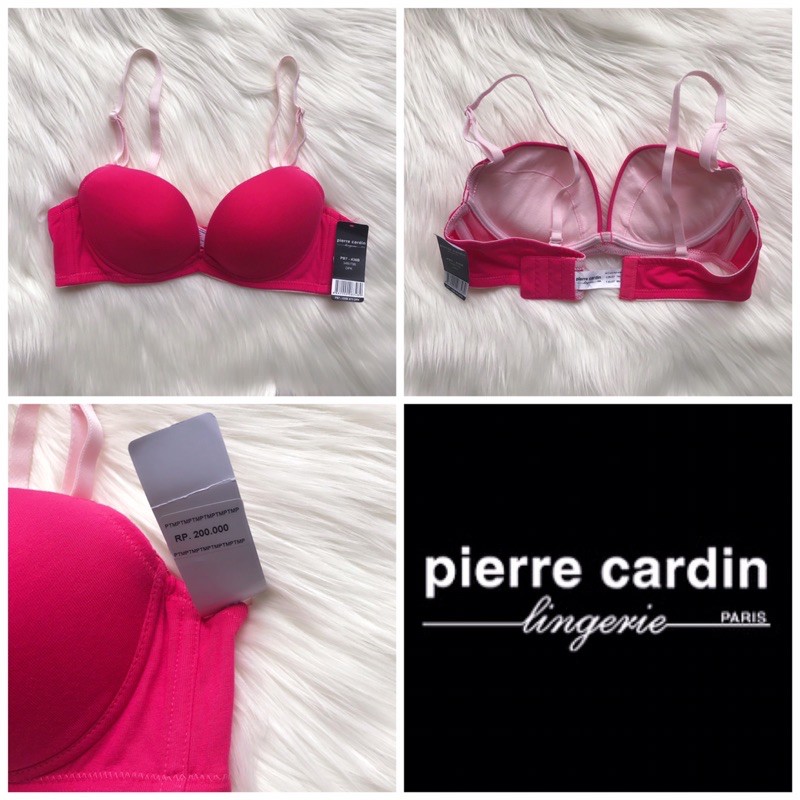 pierre cardin bra push up branded original berkawat katun soft