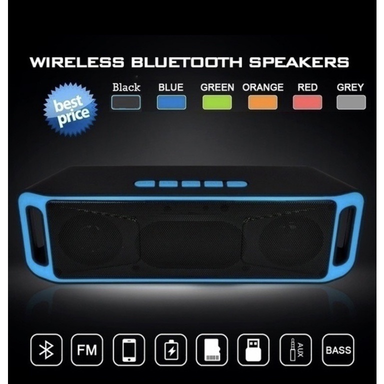 Speaker X208 Bluetooth Megabass A2DP