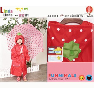 Children's Cartoon Raincoat / Jas Hujan Anak / Funny Rain Coat