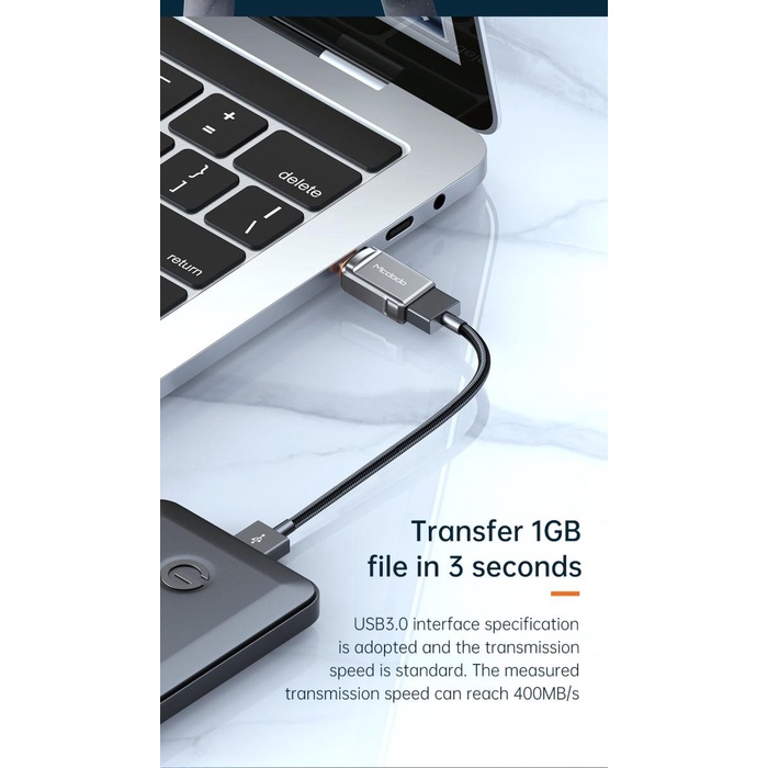 Mcdodo OTG USB 3.0 to Type C Adapter