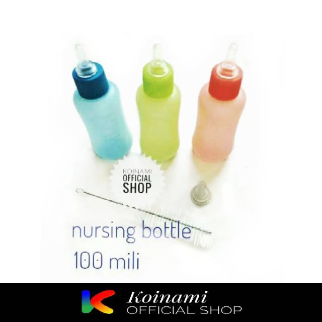 Botol Dot Susu 100ml - Pet Milk Bottle - Nursing Bottle - Aksesoris Kucing - Aksesoris Anjing