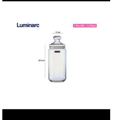 Luminarc Toples Pot Club Clear 1, 5 liter 12252