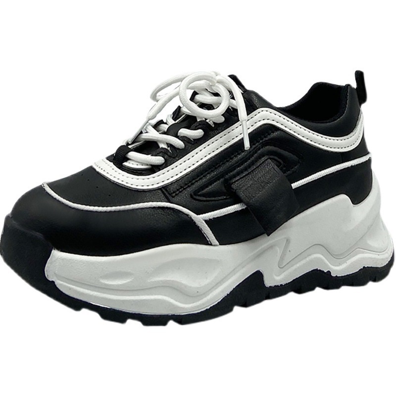 LUMMYSHOP SEPATU WANITA MONOKROM SNEAKERS IMPORT