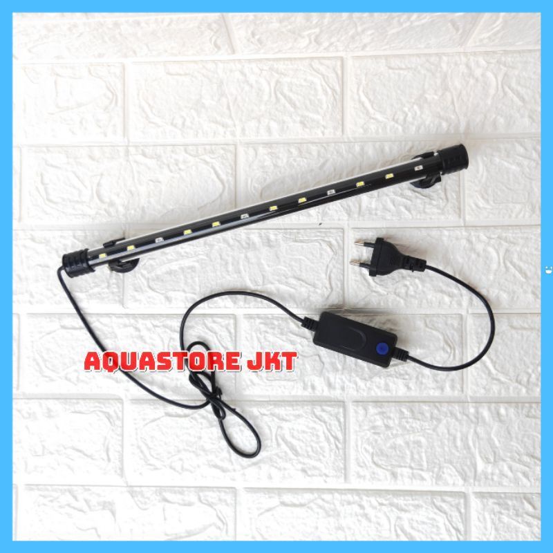 Sale LAMPU AQUARIUM CELUP LED 40CM AQURA ADA SAKLAR ON/OFF NYA