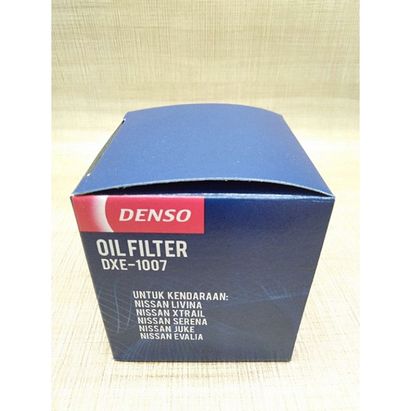 Filter Oli Oil Filter Denso DXE-1007 Original Nissan Grand livina Juke Evalia March Teana Serena All Nissan Termurah Surabaya