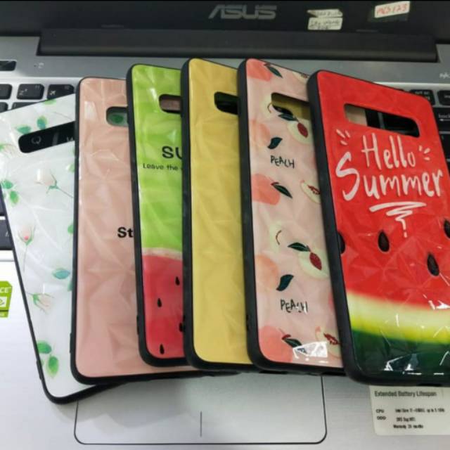 SoftCase Samsung S10plus Motif Summer Casing SamsungS10plus