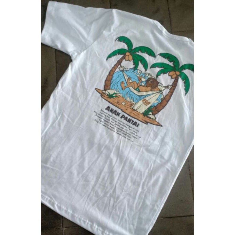 baju anak pantai kaos tshirt tees rasta reggae