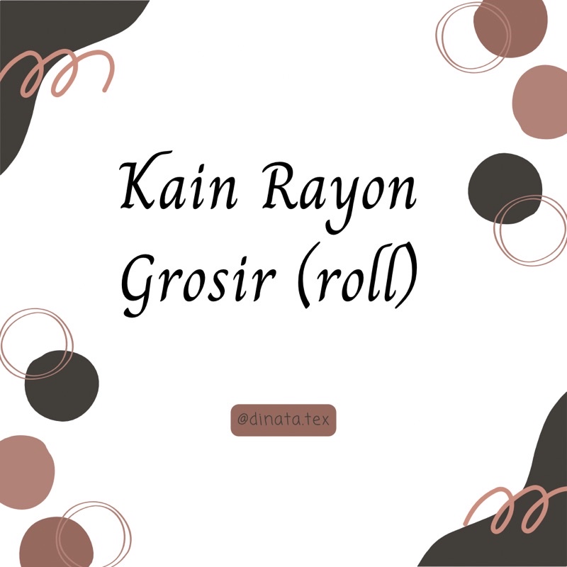 KAIN RAYON PREMIUM