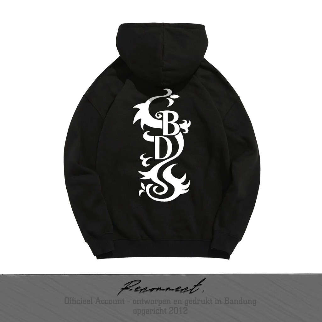 Reconnect Sweater Pullover Hoodie Tokyo Revengers Black Dragon Gang