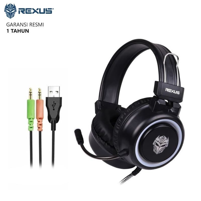 Headseat Rexus F30 Vonix RGB Dual Jack with USB - Gaming Headset