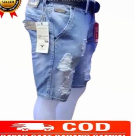 Jangan Ketinggalan order..  Celana Sobek clna Jeans Pendek Ripped blitz pria celana robek cowok kere