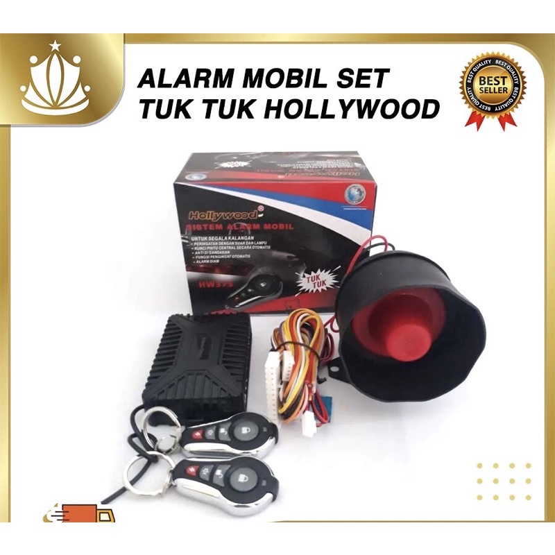 Alarm mobil merk Hollywood hw375