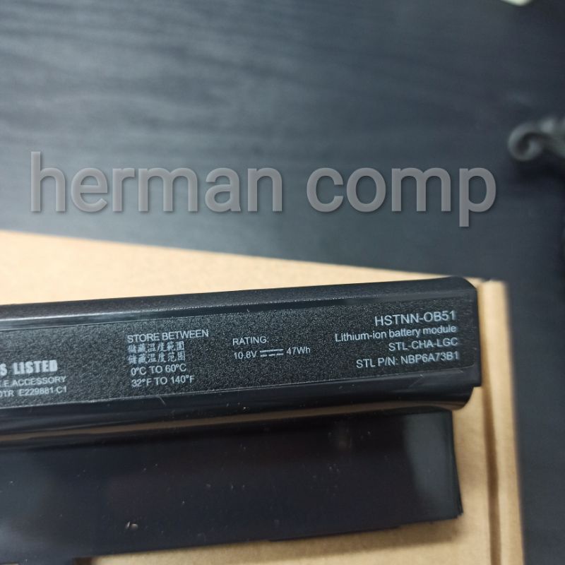 Original Baterai Hp Pavilion DV2500Z DX6500 series