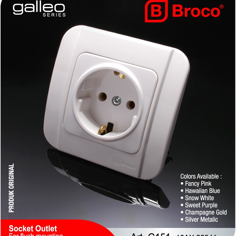 Stop Kontak Broco Galleo IB G151-55S