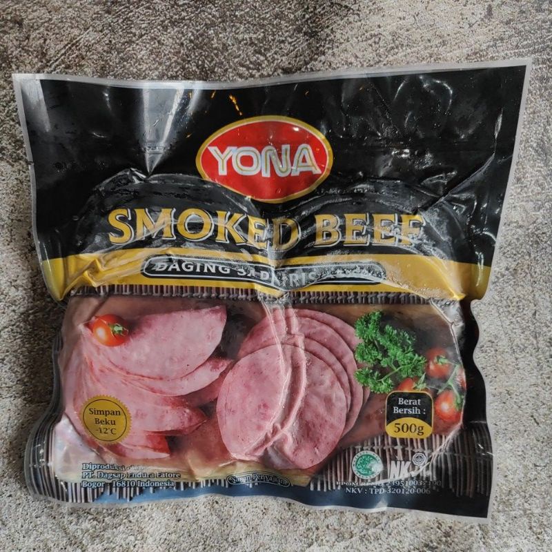 

YONA SMOKED BEEF 500gr