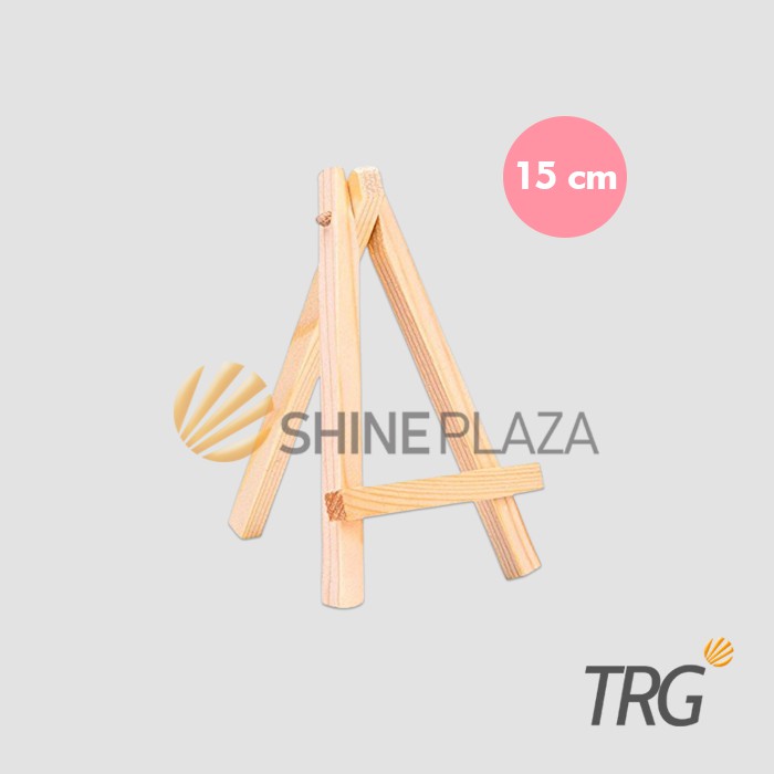 

Easel Stand Sandaran Lukis 15 cm - Display Kanvas Canvas Kayu 15cm TRG