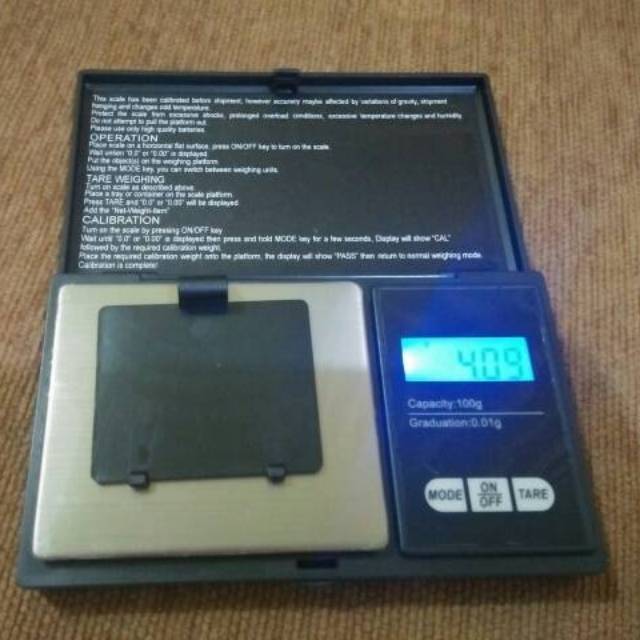 Timbangan emas digital 0.01 gr