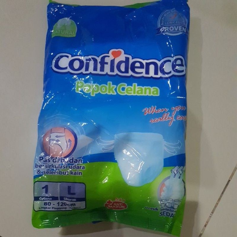 confidence popok dewasa celana L