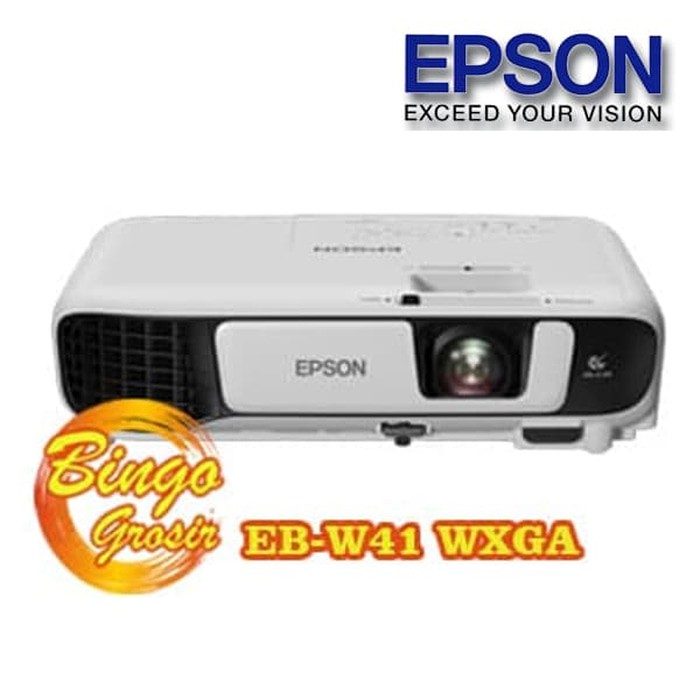 EPSON PROJECTOR EB-W41 WXGA - Putih