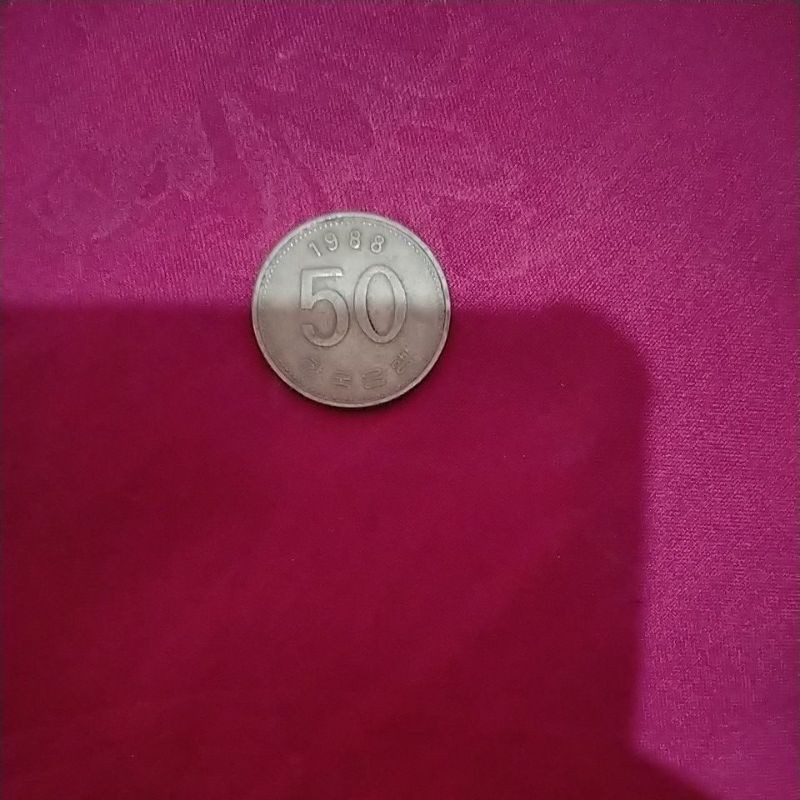 uang koin 50 won
