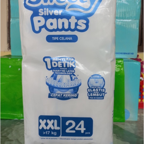 Sweety Silver Pants XXL 24