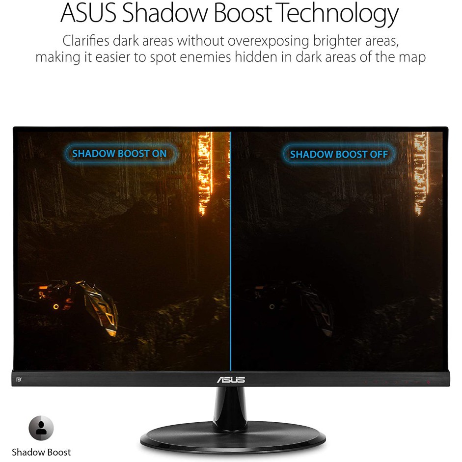 ASUS VP249QGR - 23.8&quot; Full HD IPS Frameless 1ms 144Hz Gaming Monitor