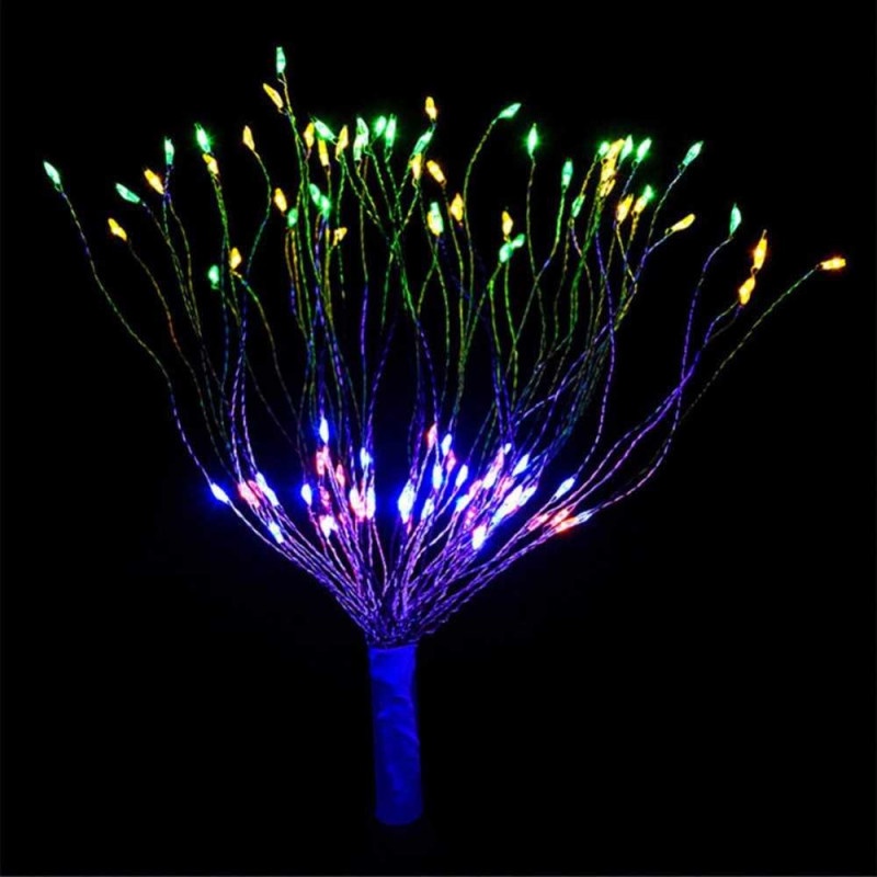 Lampu Hias Gantung Taman Fireworks Kembang Api 120 LED Remote Toifucos