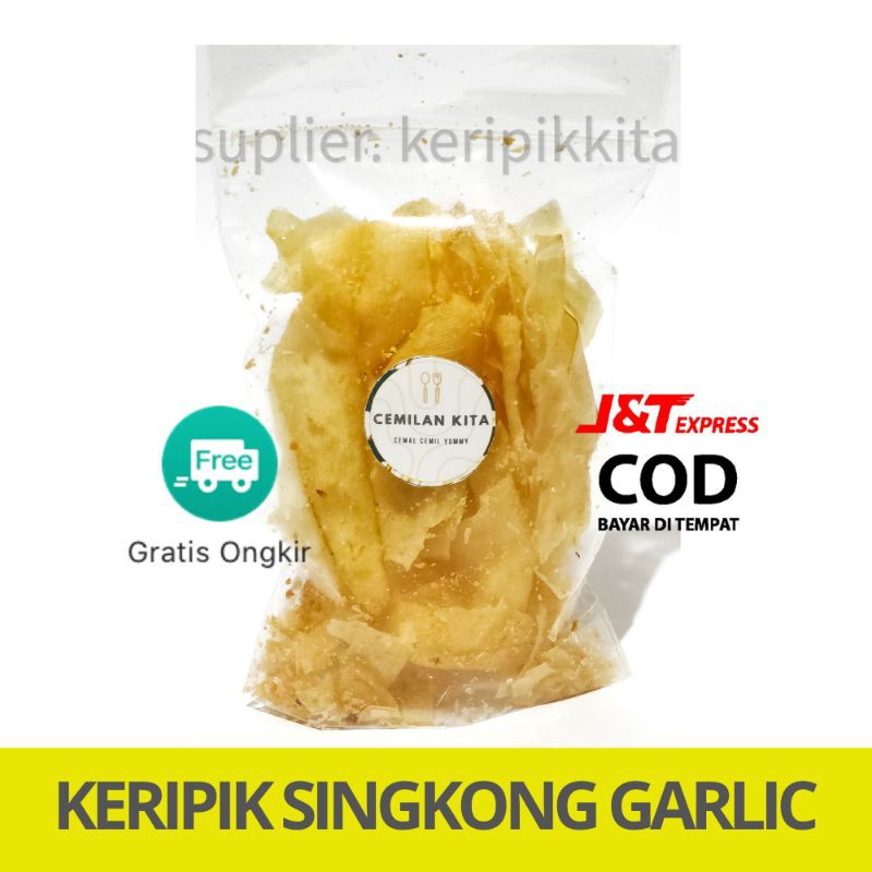 

CEMILAN KERIPIK SINGKONG GARLIC | MAKANAN RINGAN | JAJANAN | SNACK | CEMILANKITA | ASIN