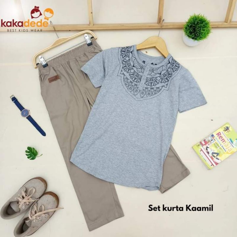 SET KURTA KAAMIL KAKADEDE-Est Usia 4-5Thn