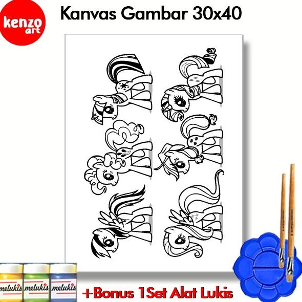 

Kanvas Lukis Gambar Anak Ukuran 30x40 Karakter Little Pony MEL1182