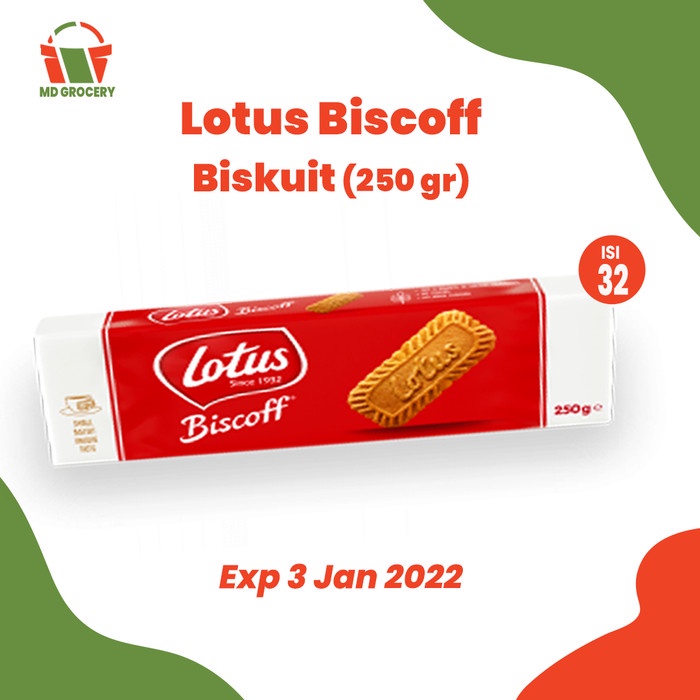 

Wafer-Biskuit- Lotus Biscoff Biscuit 250 Gr Isi 2 Pcs -Biskuit-Wafer.