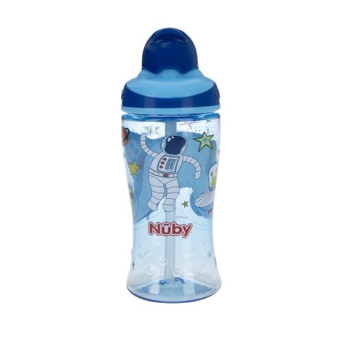 Nuby Tritan Thirsty Kids Flip-it Boost 360ml (1288) - Botol Minum Anak