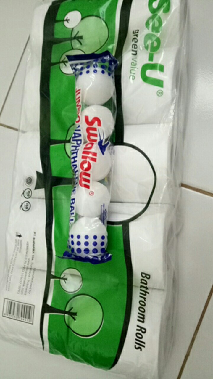 Swallow Kamper Jumbo Naphthalene Ball 5 Pcs