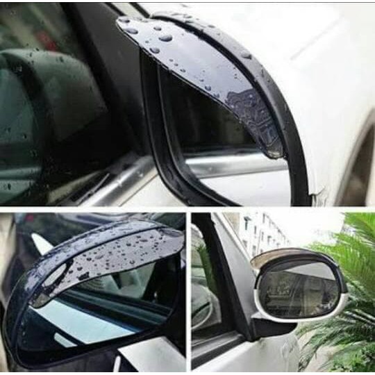 Talang Air Hujan Spion Mobil Aksesoris Eksterior Pvc Pelindung Murah