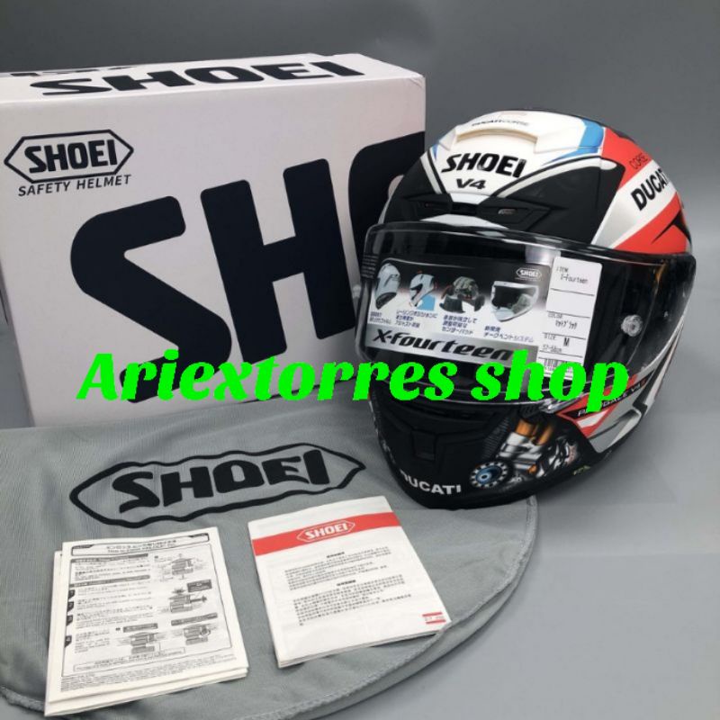 Helm shoei x14 full face | MOTORCYCLE HELMET XSPIRIT DUCATI PANIGALE V4S