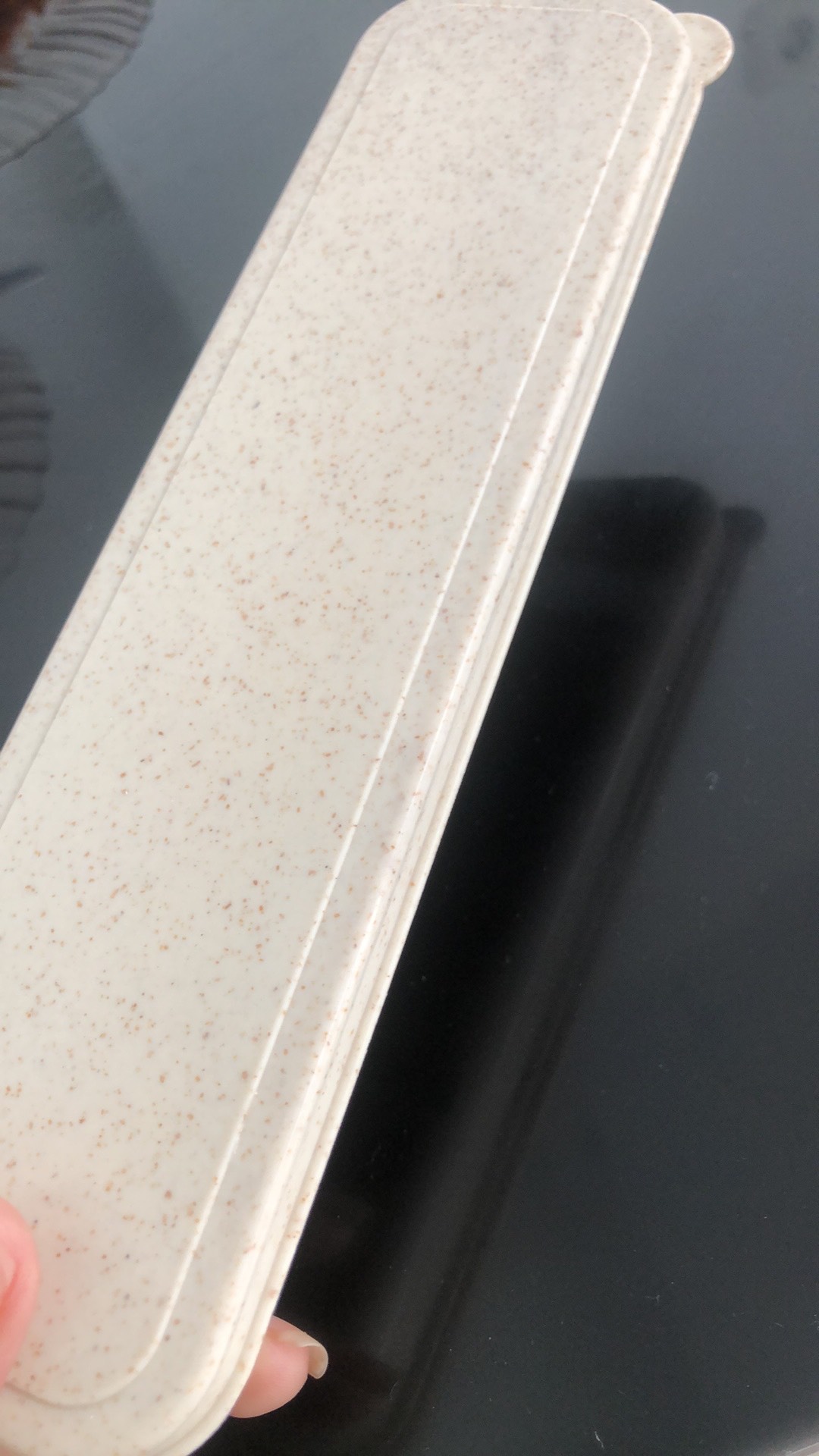 Straw Wheat Tableware Set Travel | Sendok Garpu Sumpit Makan