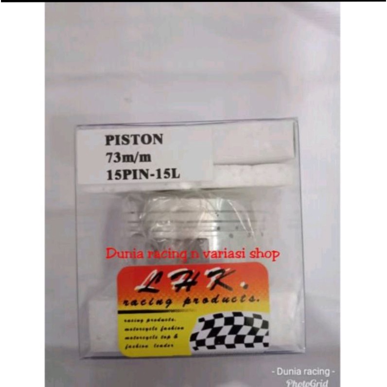 Piston LHK Seher LHK 73 Pin 15 Asli Dan Original LHK Racing